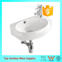 Ceramic Sanitary ware Small corner Wash basin